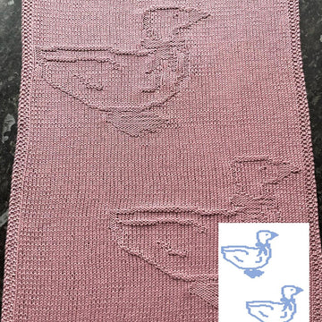 Nr. 852 – 25 – 14. Christmas Goose guest towel