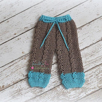Cable Cross Baby Pants or Shorties