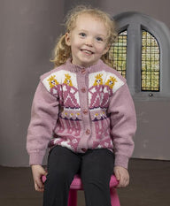 Signe Cardigan in Viking Garn Alpaca Storm - Downloadable PDF