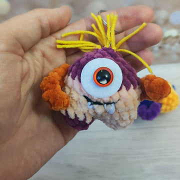 Soft pocket monsters keychain
