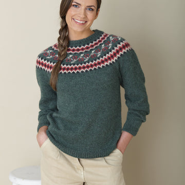 Sweaters in King Cole Baby Alpaca DK - P6148 - Leaflet