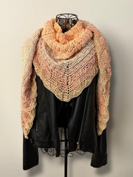 Flat Triangular Scarf "Gaia"