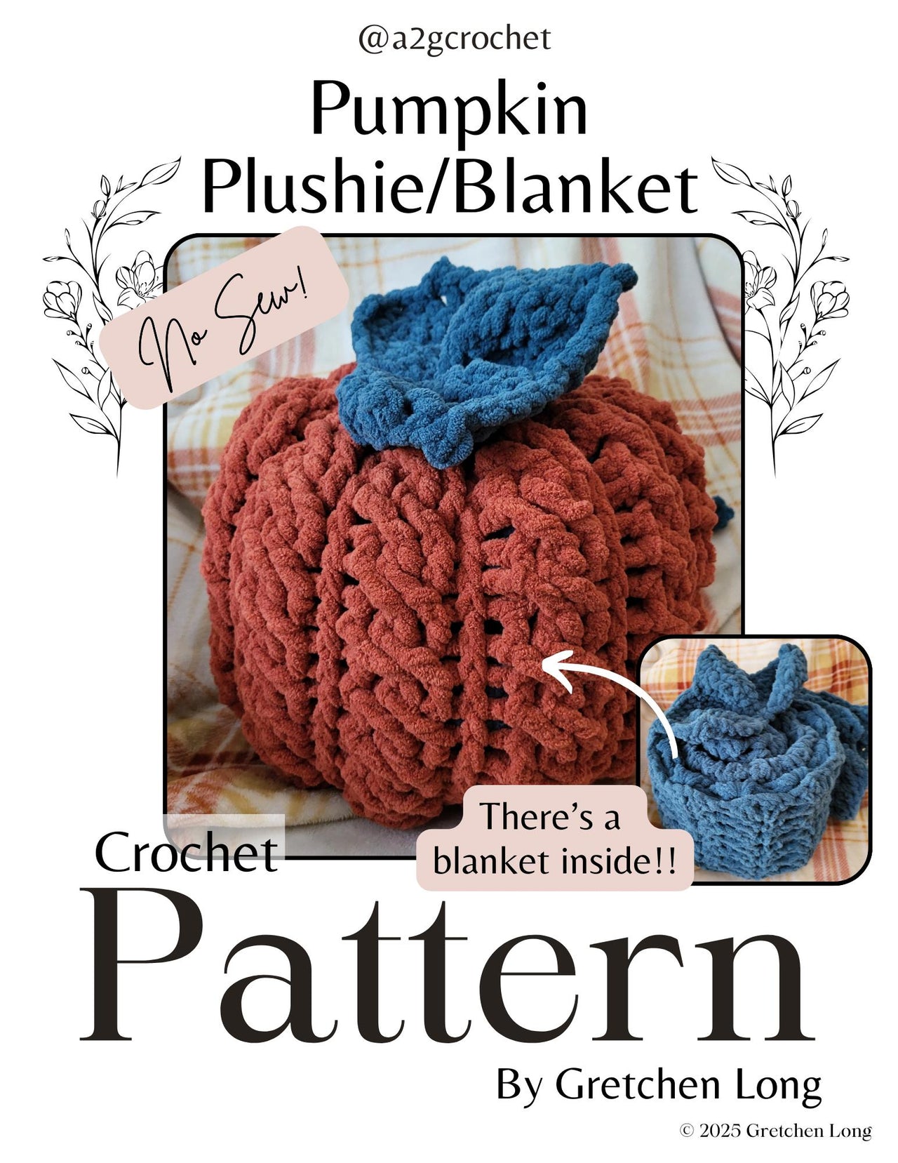 Pumpkin Plushie/Blanket Pattern