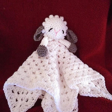 763 LITTLE LAMB BABY SNUGGLE BLANKET