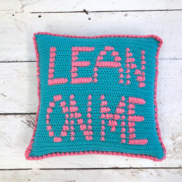 Lean on me cushion