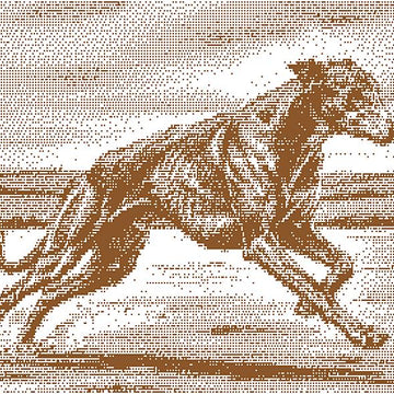 Overlay Mosaic "GREYHOUND"