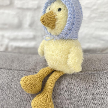 Fluffy Duckling Easter Toy