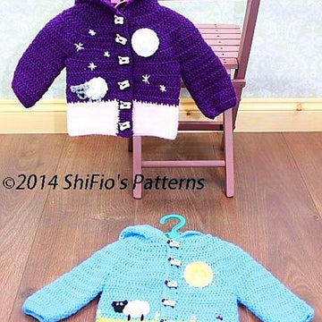 Spring Scene Jacket Crochet Pattern #289