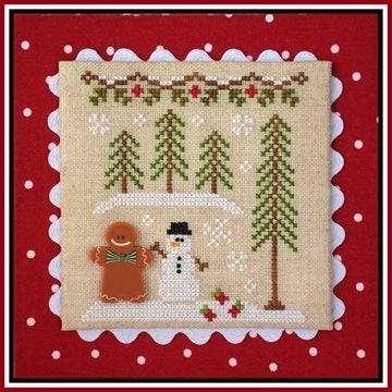Country Cottage Gingerbread Boy & Snowman - CCNGV7 -  Leaflet