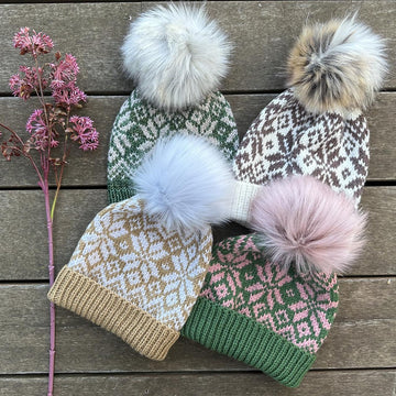 SnoStorm Snowflake Beanie