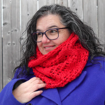 Cobby Lace Cowl
