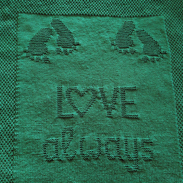Baby blanket "Love Always"