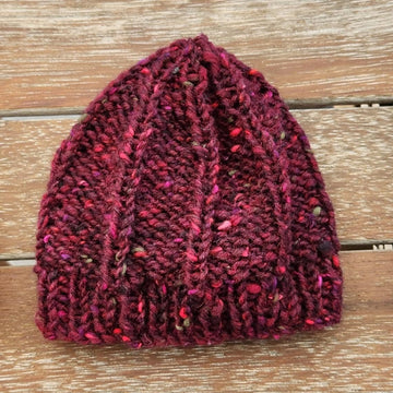 Kelsey – baby’s 5x1 rib beanie