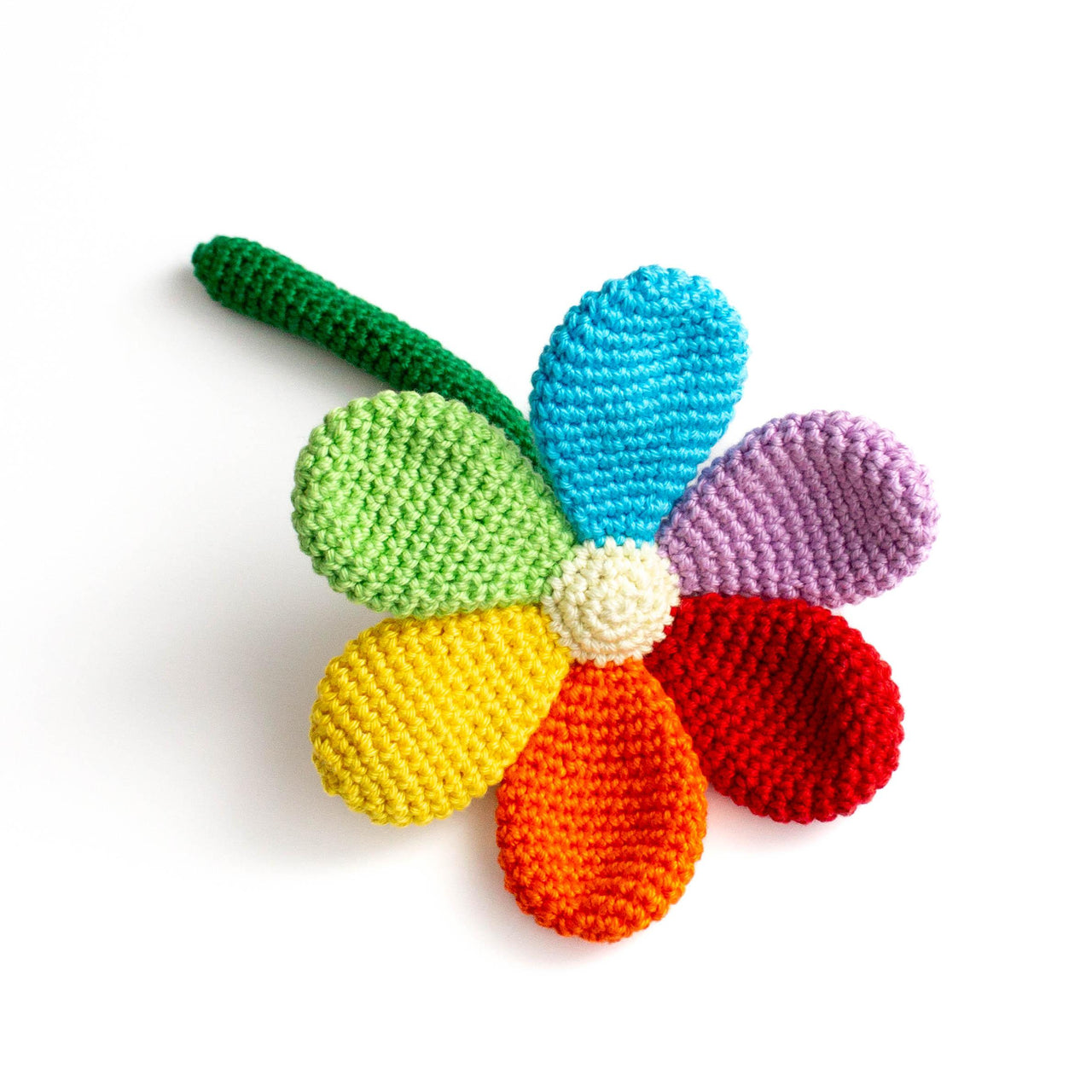 Baby Flower Toy Crochet Pattern