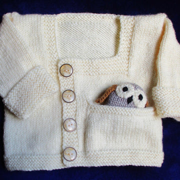 Toy in Pocket Seamless Cardi
