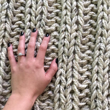 Chunky Knit Blanket