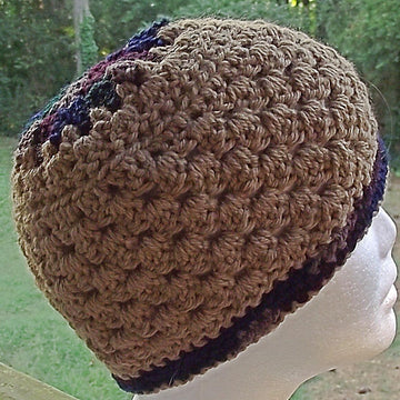 Mandala Hat Crocheted Pattern