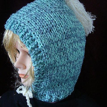 614 KNITTED HOOD, baby to adult