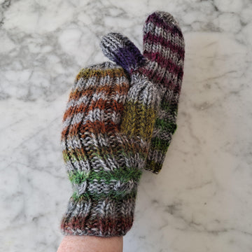 Simple Cable Mittens