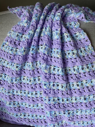 Tiny Crosses Baby Blanket