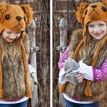 Leo The Labrador and Golden Retriever Hat