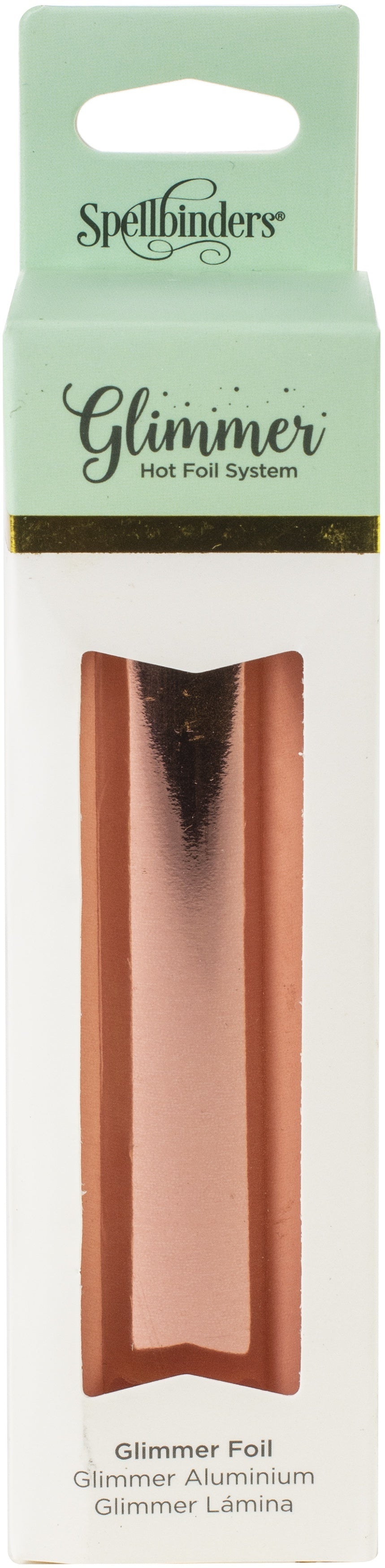 Spellbinders Glimmer Foil - Rose Gold