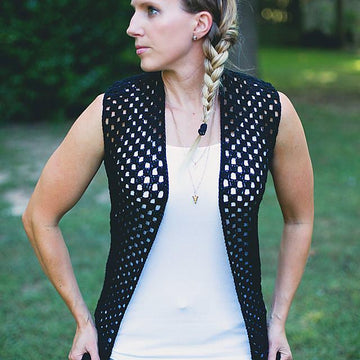 Flower Lace Vest