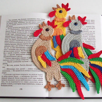 Rooster bookmark