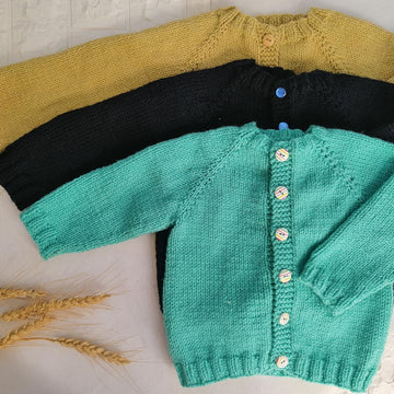 Knit Simple Baby Cardigan Newborn -24 months