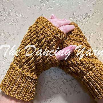 Whispering Wind Fingerless Gloves