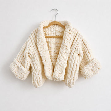 Seamless Children's Chenille Cardigan (0-5 years)