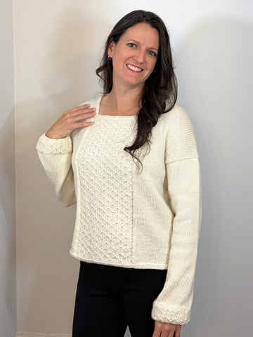 Diamond Canvas Sweater