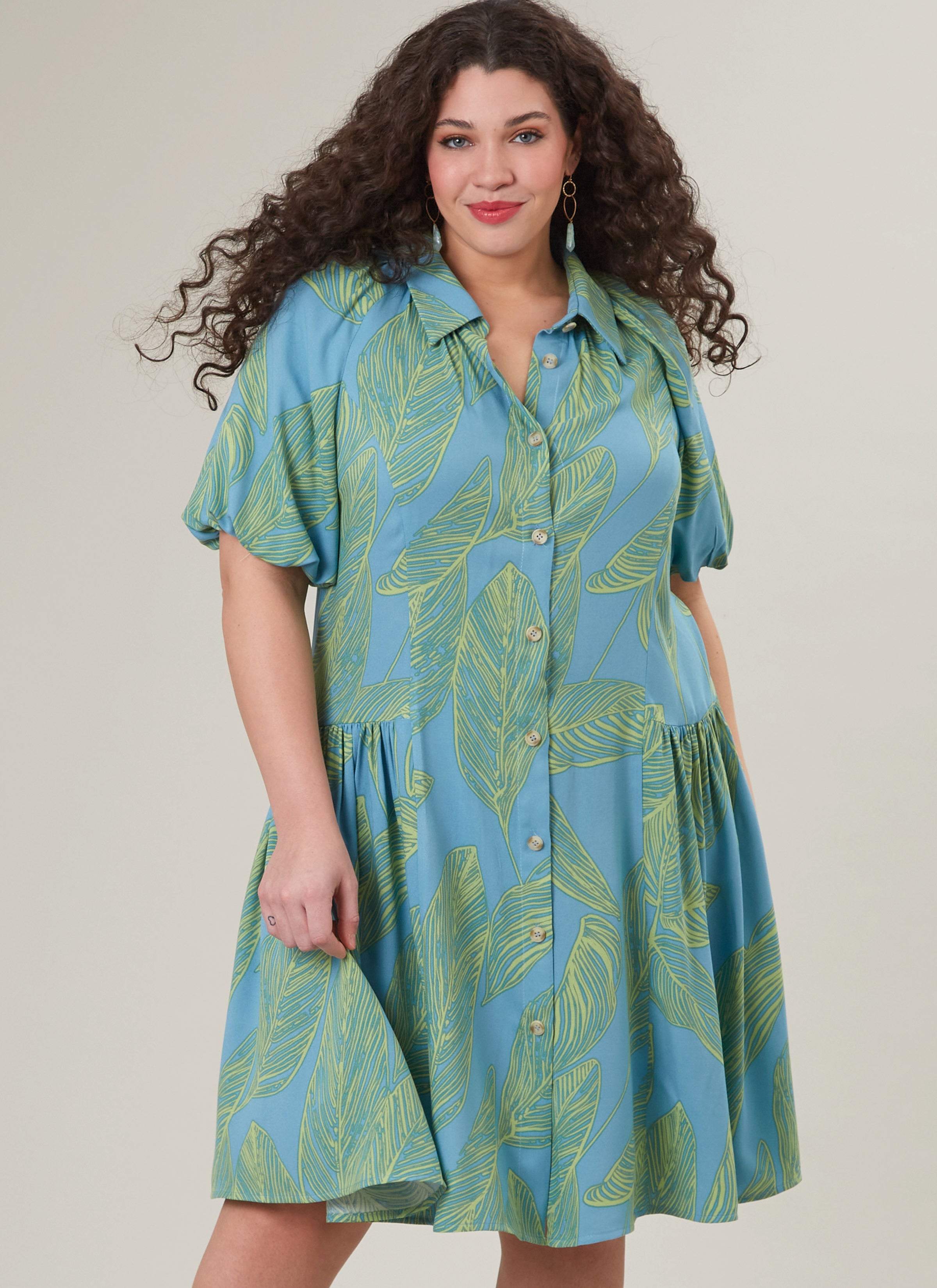 McCall's Women's Shirtdress M8385 - Sewing Pattern