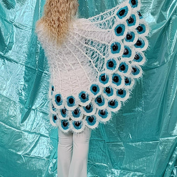 Good Luck Peacock Shawl