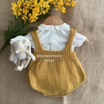 Pineapple Cardigan and Romper