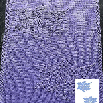 Nr. 842 – 25 – 4. Christmas Rose guest towel