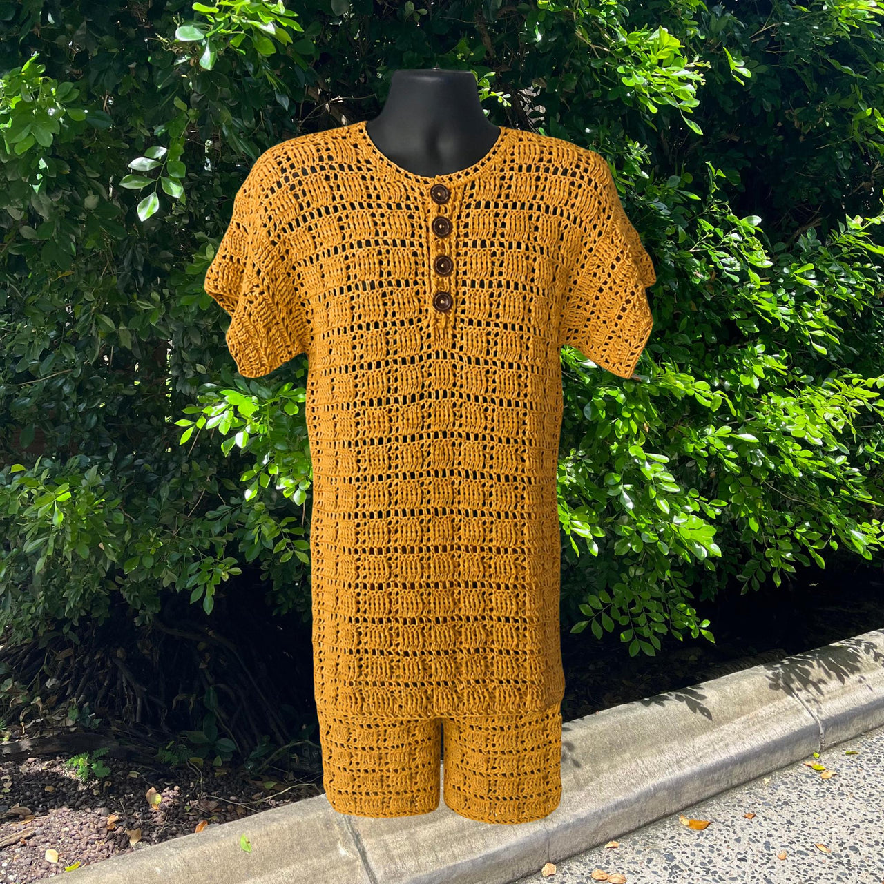 Dallin Men's Shirt & Shorts Set