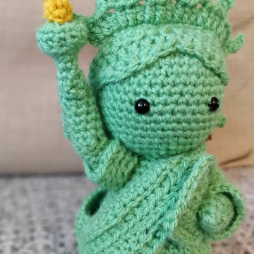 Statue of Liberty Amigurumi doll