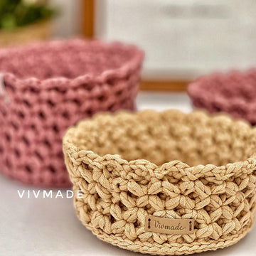 Round basket Jasmine