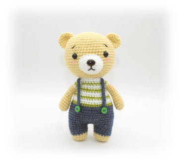 Eddie Bear Crochet Pattern