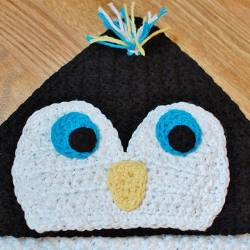 Penguin Hooded Baby Towel Pattern