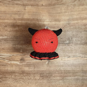 Danny the Devil Crochet Christmas Bauble