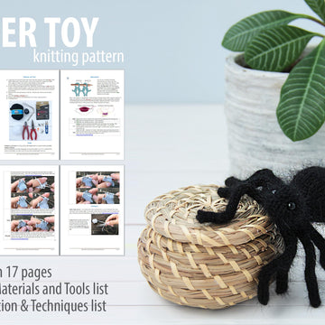 Knitted Spider Tarantula