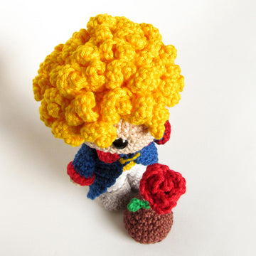 The Little Prince amigurumi doll - crochet pattern by Crochelandia