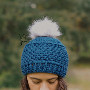 Puff Stitch Hat
