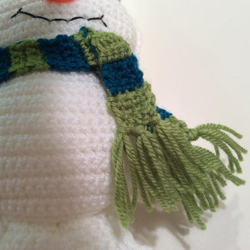 Freezy the Snowman Crochet Pattern