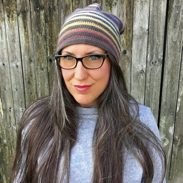 Very Versatile Striped Beanie