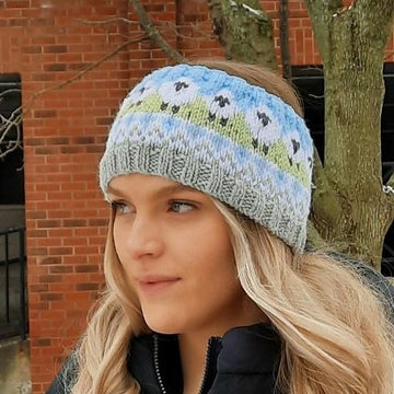 Serena HEADBAND, Sheep in the Pasture Headband