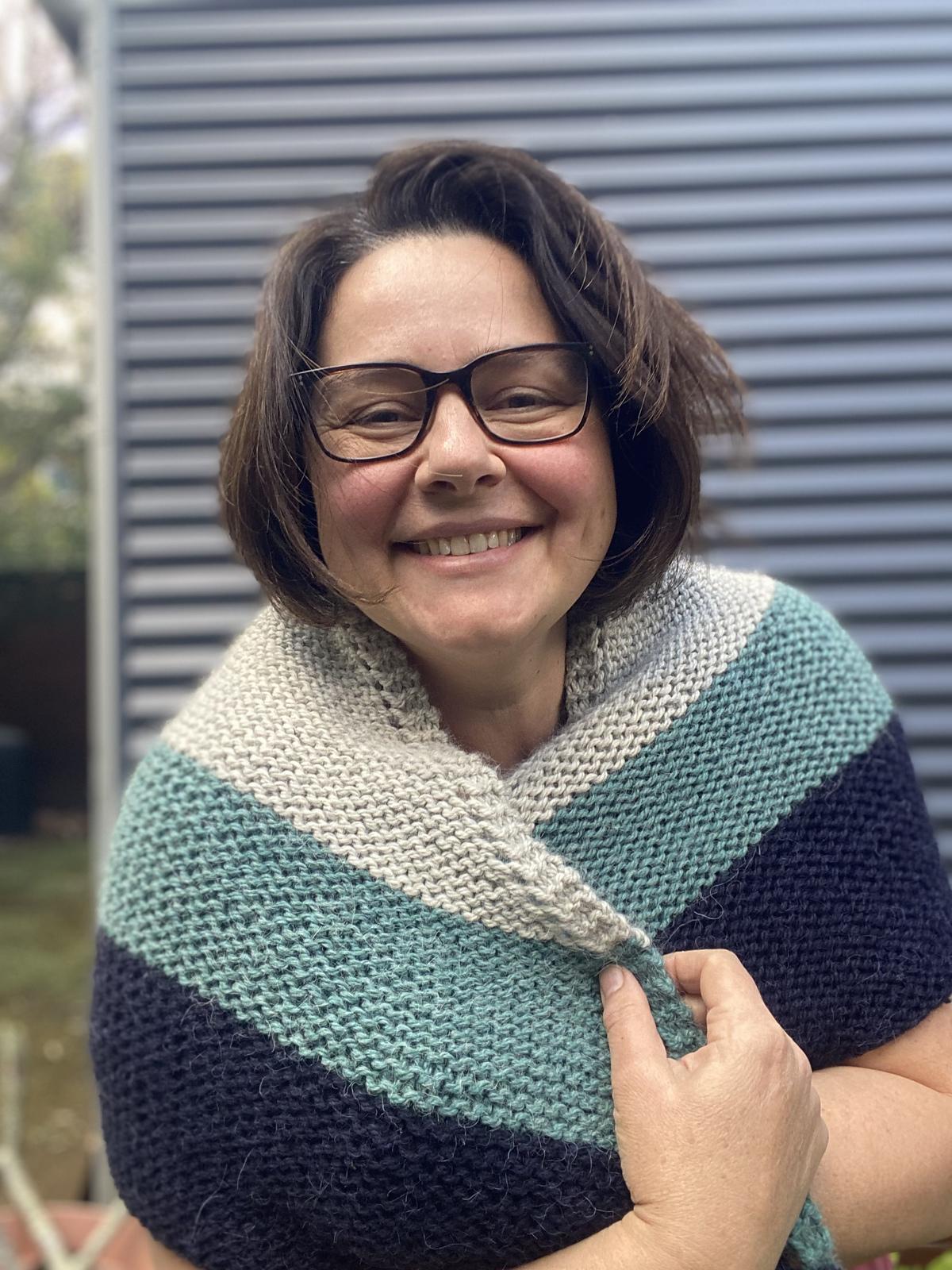 My First Triangle Shawl