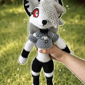Loona from helluva boss, Amigurumi, crochet pattern